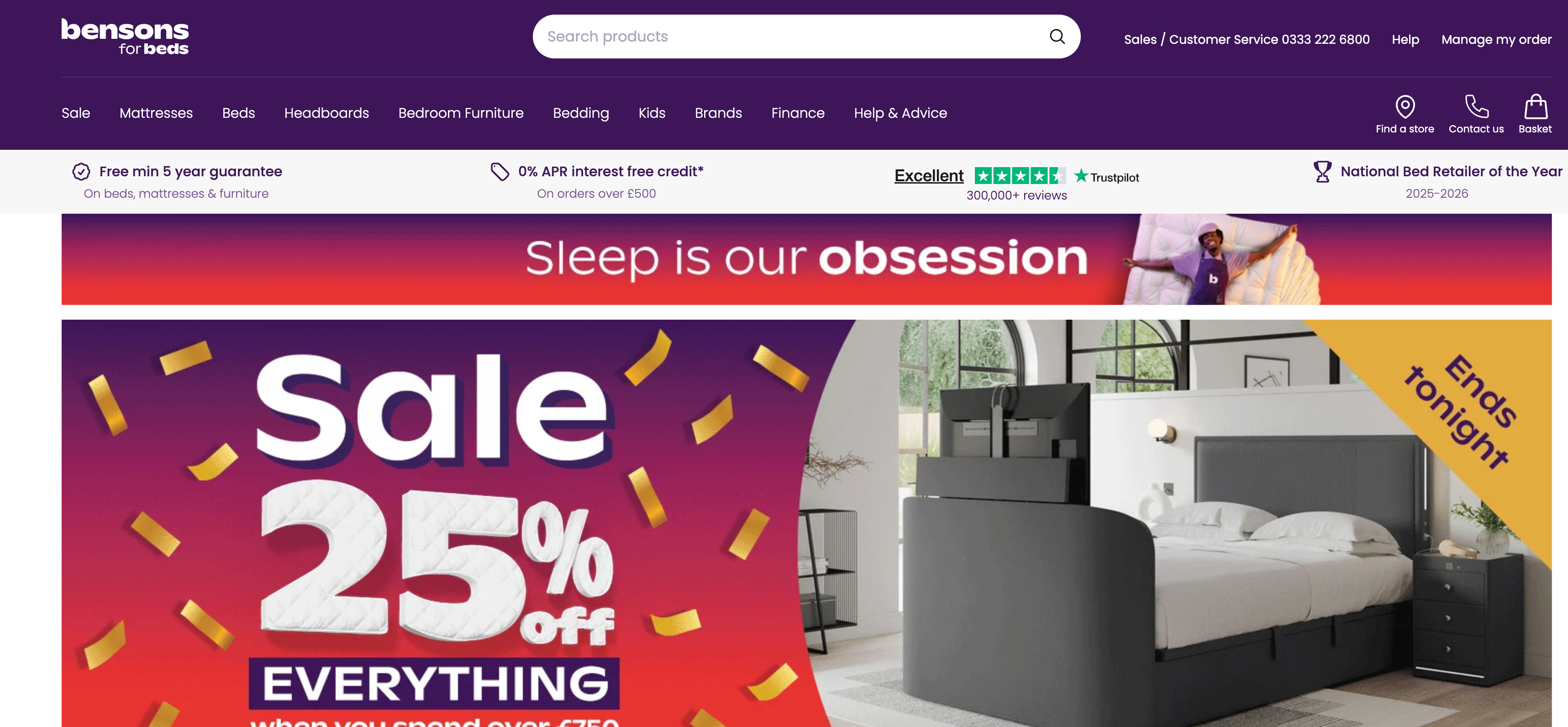 Bensons for Beds