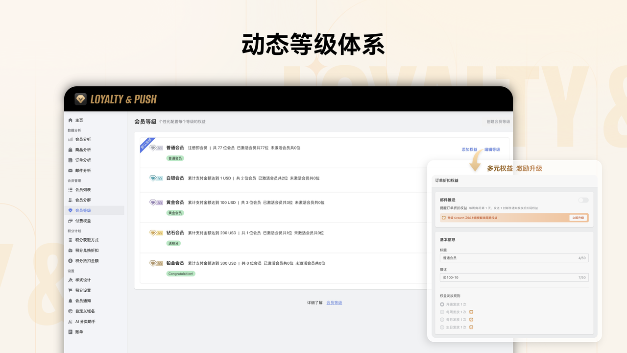 动态等级体系